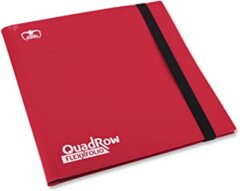 Ultimate Guard - Flexxfolio 24-Pocket Quadrow Binder - Red